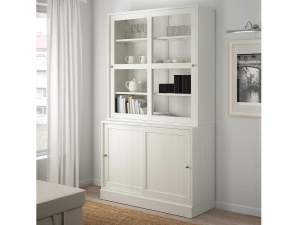 Книжный шкаф Хавста 12 white ИКЕА (IKEA) в Москве