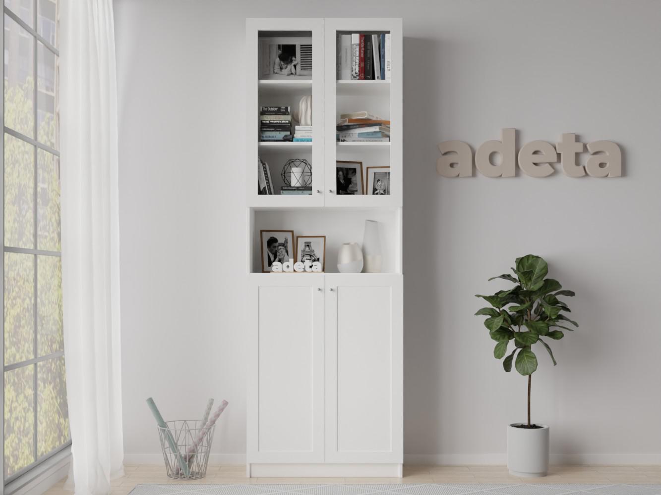 Книжный шкаф Билли 333 white ИКЕА (IKEA) изображение товара